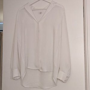 BRAND NEW: Aritzia Wilfred Tulum Button-Up White Blouse